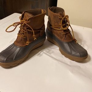 SPERRY TOP-SIDE WOMEN,S RAIN SNOW BOOTS SIZE W’S 8.5M IN EXCELLENT CONDI…